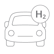 Hydrogen Fueled Car (Icon))