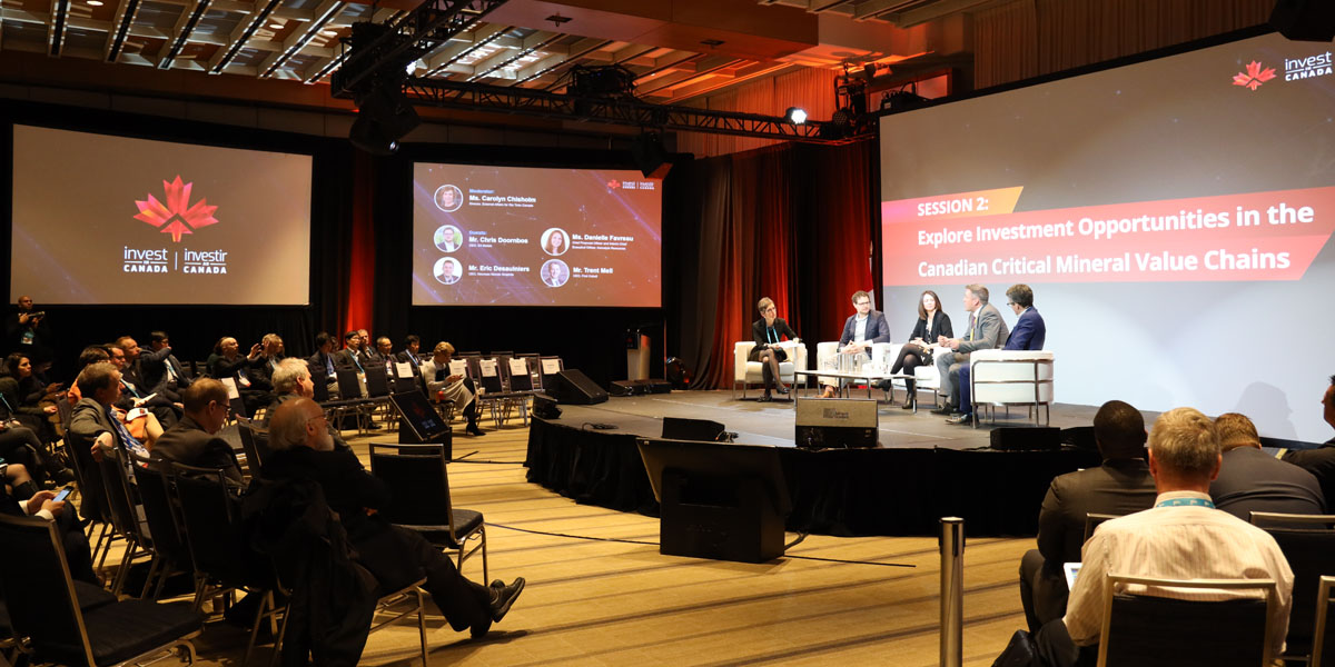 Panellists onstage