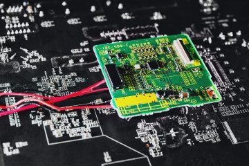 Image of a compound semiconductor. 